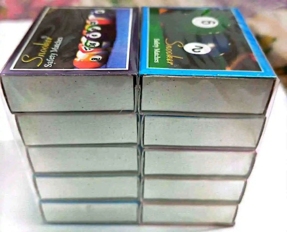 Snooker Safety Matches Box (10pcs)