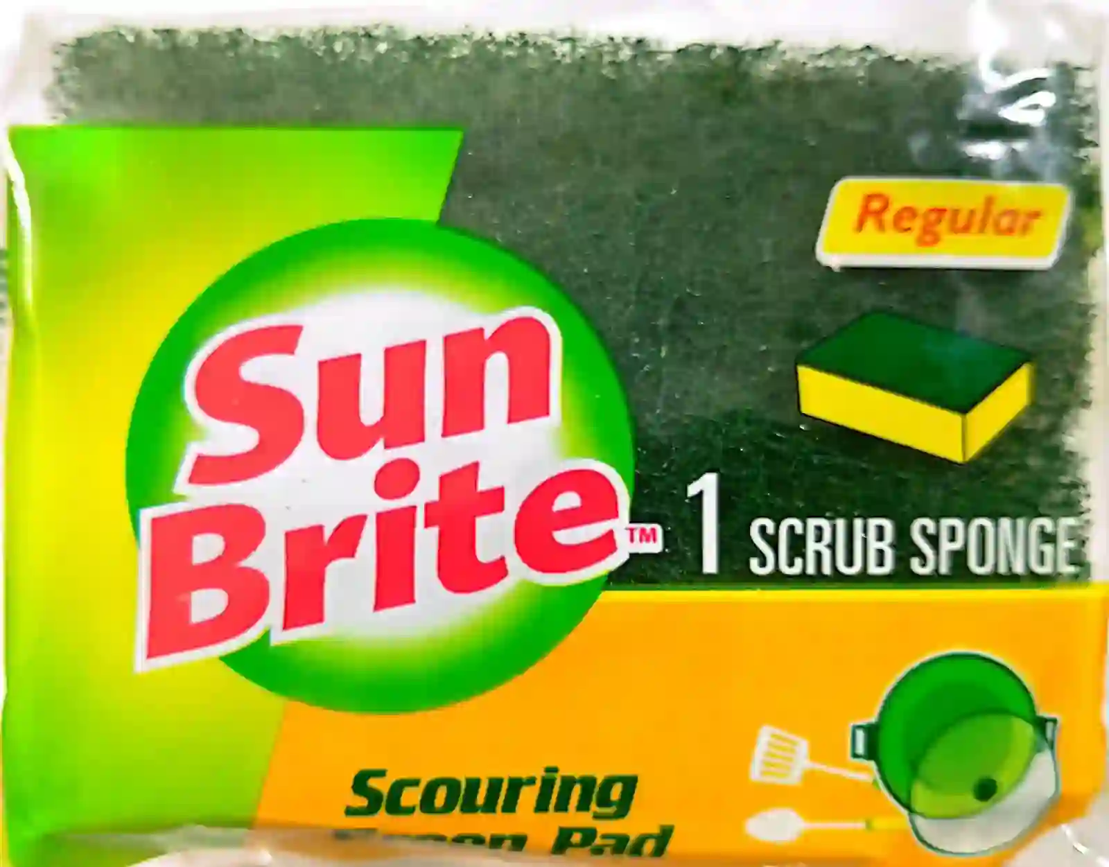 Sun Brite Scrub Spounge (Scouring Green Pad)